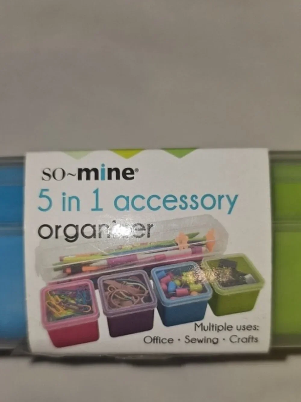 so-mine 5-in-1 Accessory Organizer - Multi Color New